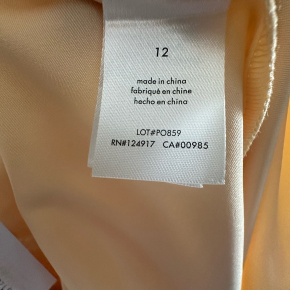 WeWoreWhat Cowl Back Maxi Dress Satin Charmeuse Size 12 - Picture 7 of 7